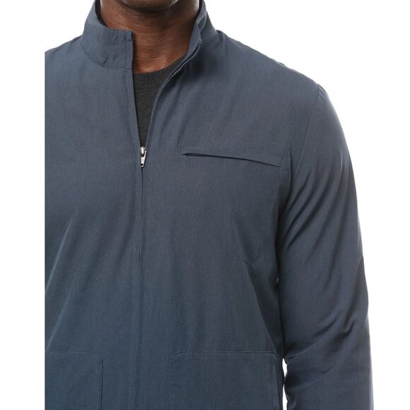Travis Mathew Full Zip Blue Storm Chaser Golf Jacket Sargasso Sea XL NWT $155 - Picture 3 of 12